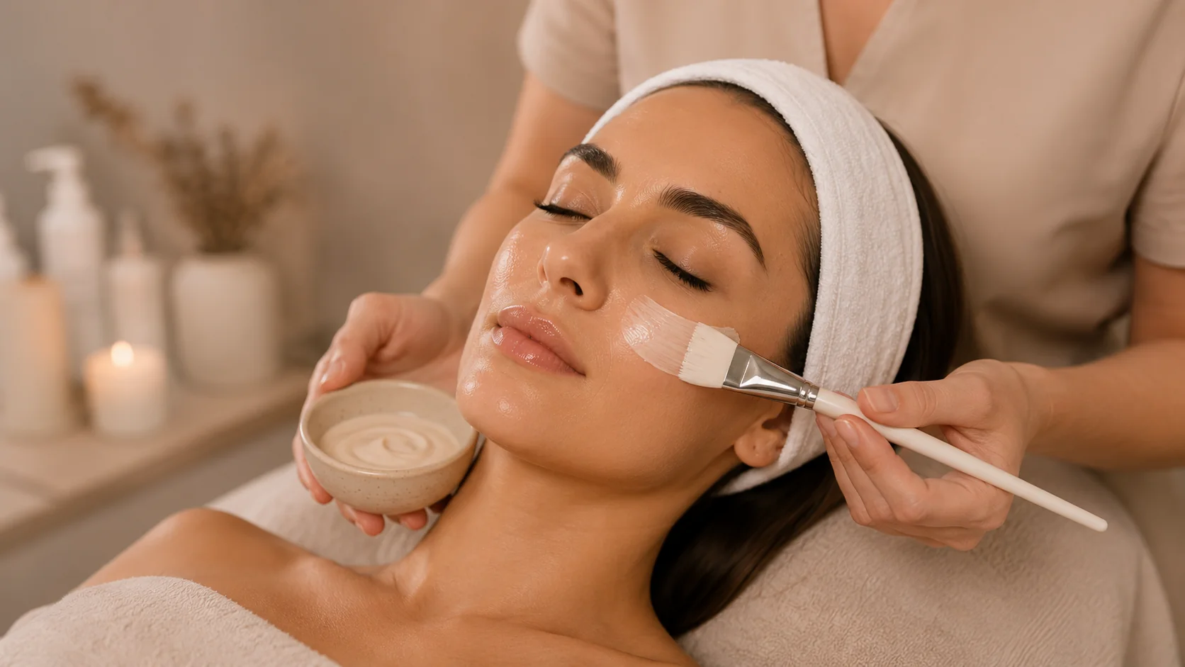 Gesichtsbehandlung Hyaluron Face Treatment im Studio Berlin Charlottenburg